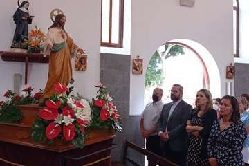 Misa, procesión y encuentro vecinal en La Higuera Canaria este domingo/TA.